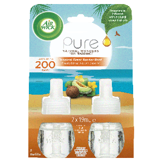 Air Wick Pure Natural Wonders LE Tropical Great Barrier Reef Twin Refill 